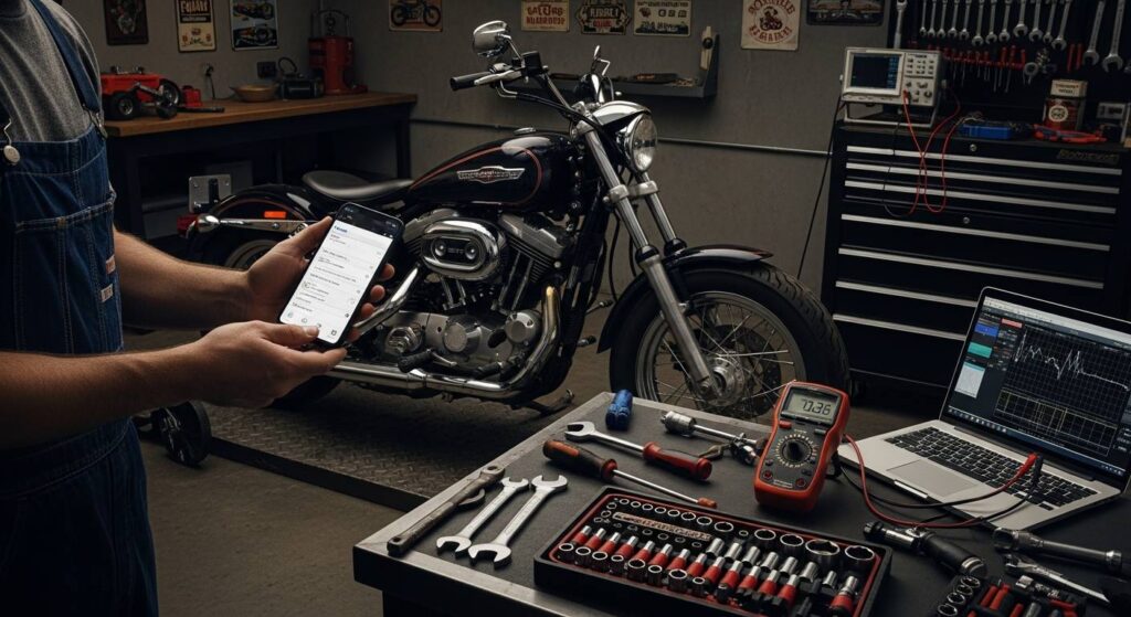 デジタル時代の旧車ハーレー整備術｜スマホアプリで管理するメンテナンス革命