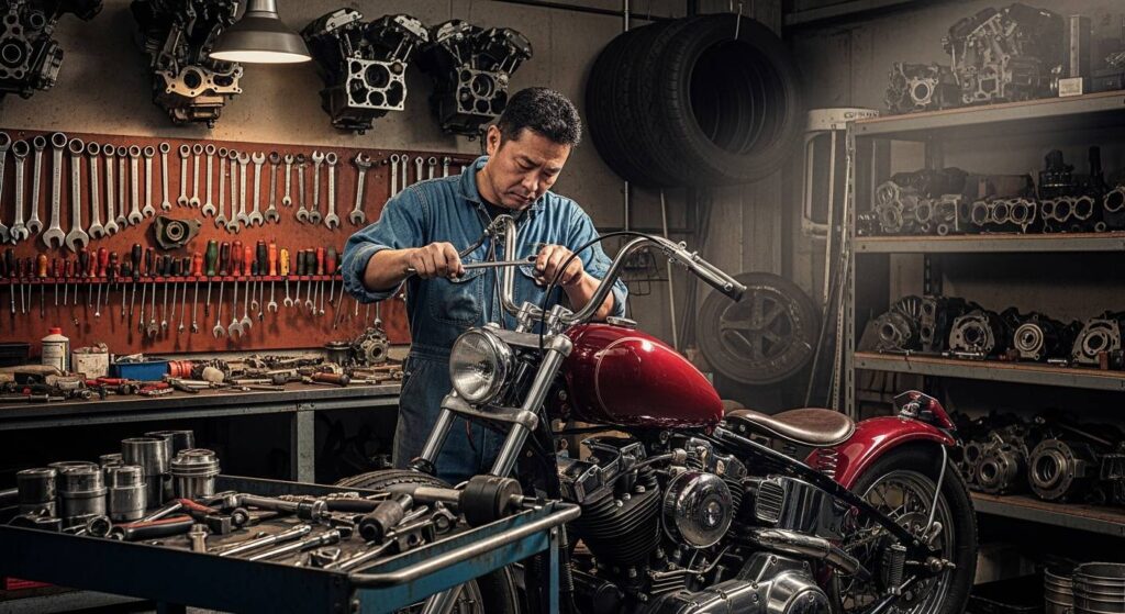 旧車ハーレーカスタムの匠たち|日本が世界に誇るビルダーインタビュー集