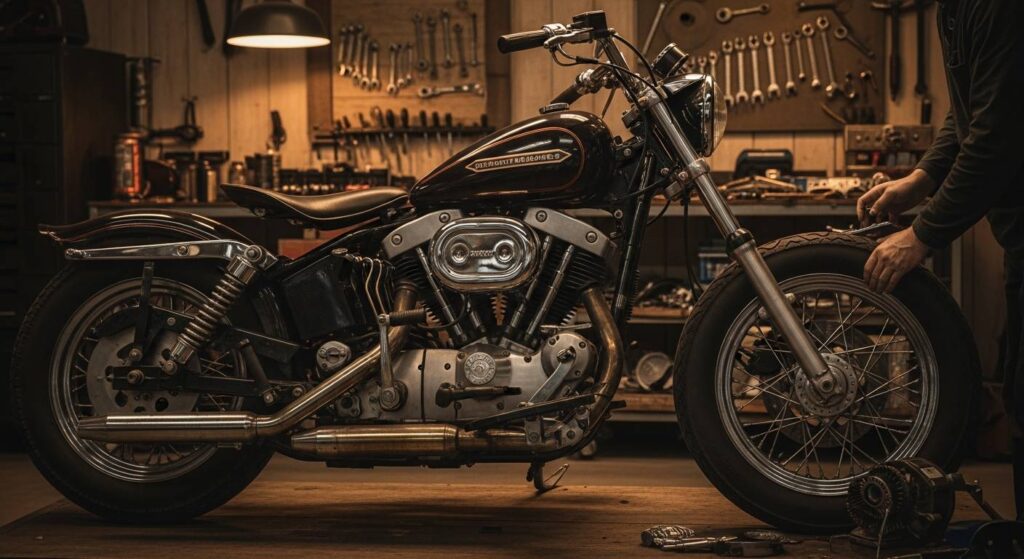 ハーレー旧車を100年乗り継ぐ!持続可能なカスタム修理の新常識