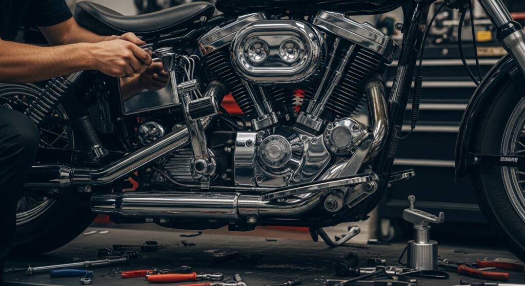 旧車ハーレーの価値を高める!プロ直伝のカスタム修理テクニック