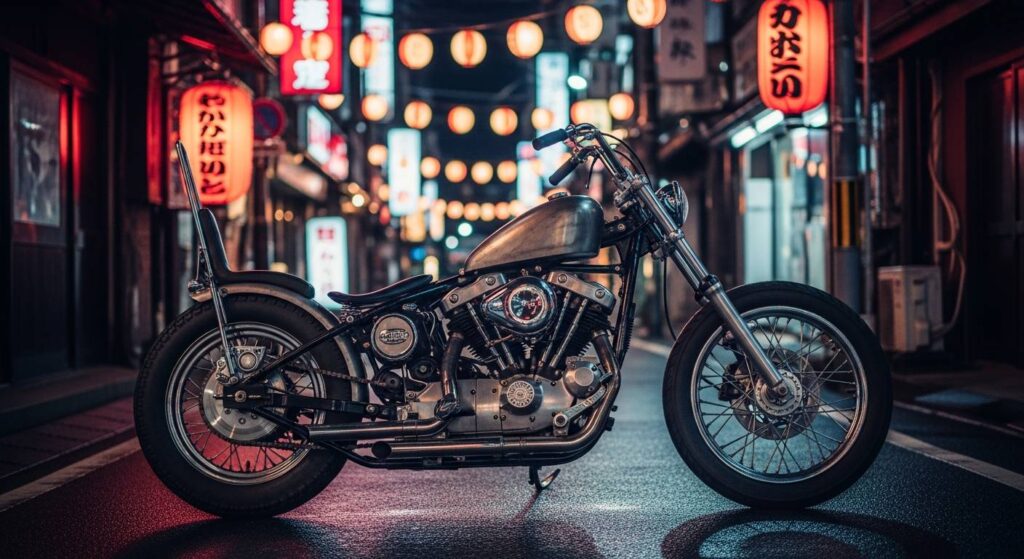 日本の旧車ハーレーカスタムシーンを席巻する最新スタイルと注目ビルダー