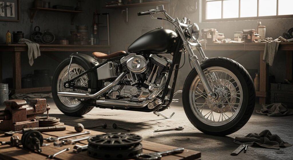ボロボロの旧車ハーレーを自力でカスタム&修理してみた結果がヤバすぎた!