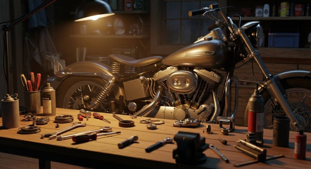 愛車を一生モノに!旧車ハーレーのカスタム&修理セルフガイド